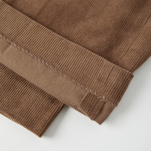 ROMI STUDIO复古气质焦糖色灯芯绒西装裤K2311 商品图3