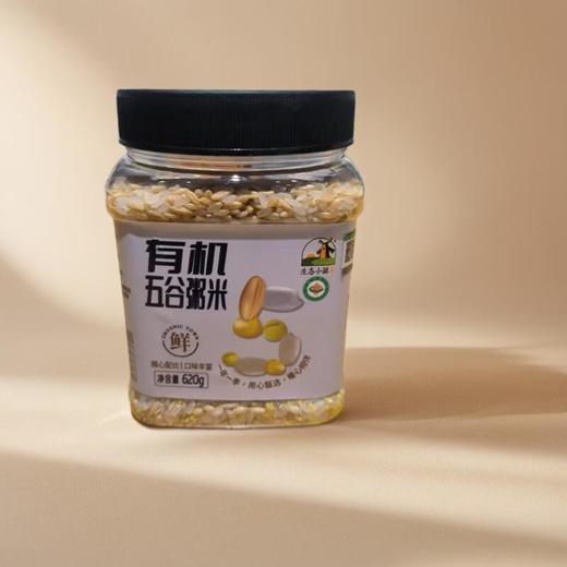 生态小镇有机五谷粥米 620g/罐 商品图0