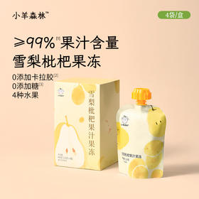 「雪梨枇杷果冻」改良古方《枇杷膏》鲜果原味 自然清甜 ≥99%果汁含量 零食