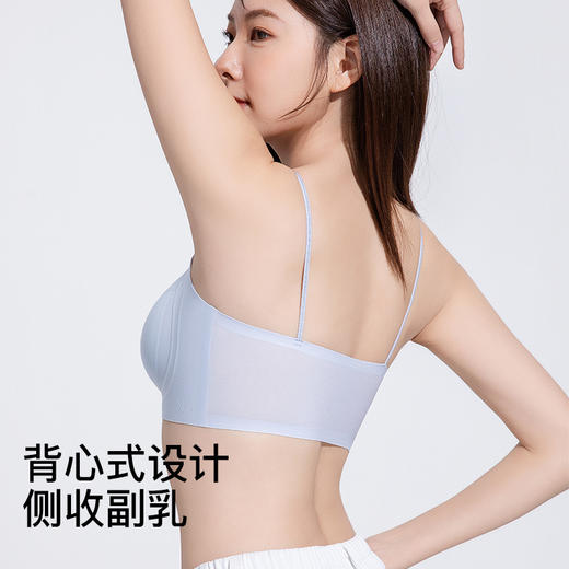 【自带香气❗️法国山茶花香氛内衣】10A抗jun，薄如奶皮，萃取养肤成分，深层呵护肌肤！凉感超薄无痕女软支撑舒适透气美背背心式香水文胸精油 商品图3