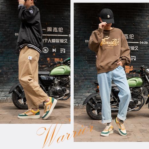 回力板鞋男鞋2024春夏新款潮鞋低帮百搭时尚运动韩版厚底休闲鞋 商品图3