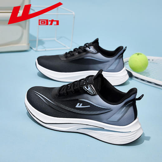 回力男鞋2025春季新款运动鞋网面透气休闲轻便软底减震跑步鞋子男 商品图3