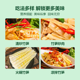 华田禾邦清水笋1斤*2袋装 小竹笋脆笋嫩笋尖 凉拌炒菜火锅食材 /粮油调味 /南北干货 /干菜类