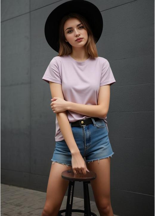 佐丹奴BM女装25年新款凉感T恤衫13325244 商品图2