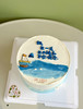 大海帆船手绘蛋糕（文字可以改） 商品缩略图1