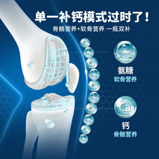 益节MoveFree五合一高钙氨糖软骨素加钙片中老年养护关节240粒 商品图3
