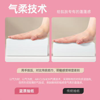 蓝漂挂抽 悬挂式4层320抽*5提抽取卫生纸巾加厚大包抽纸源头直发包邮 /家庭清洁/纸品 /清洁纸品 /抽纸 商品图0