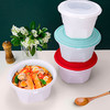 喇叭花一次性圆盒锁扣餐盒面碗外卖打包盒饭盒圆形商用水煮汤碗 商品缩略图4