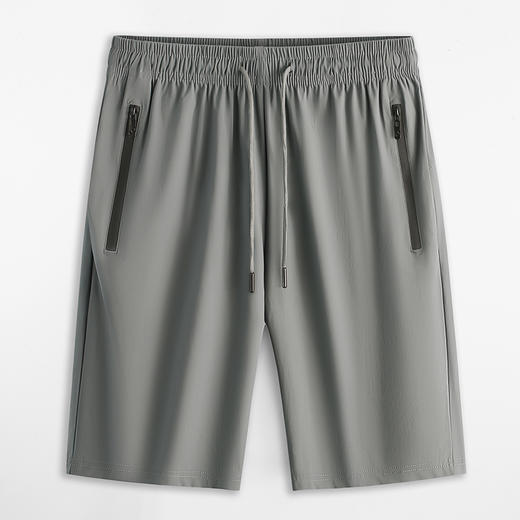 【速干】【DWN】大依优型大码休闲五分短裤冰丝中裤大号裤子弹力透气加肥加大夏季松紧腰宽松运动 商品图3