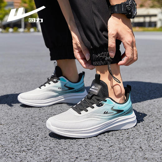 回力男鞋跑步鞋2024春季新款透气网面鞋子男款轻便软底休闲防臭WXY(ZA)-3556 商品图3