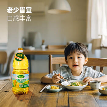 锐宝丰 非转基因冷榨玉米油1.8L  保留胚芽营养  健康食用油 /粮油调味 /食用油 /玉米油 商品图3