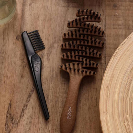 YEEPERCAT宜品猫 猪鬃毛蓬蓬梳+梳理梳 贴合头部 不伤发 3色可选 商品图13