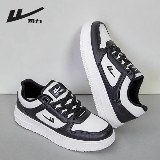 回力男式冬季加绒保暖鞋学生潮流百搭潮流时尚休闲运动跑步鞋板鞋 商品图1