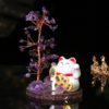 灵机吉品水晶树吉祥水晶发财树家居办公室前台摆件装饰品 商品缩略图2