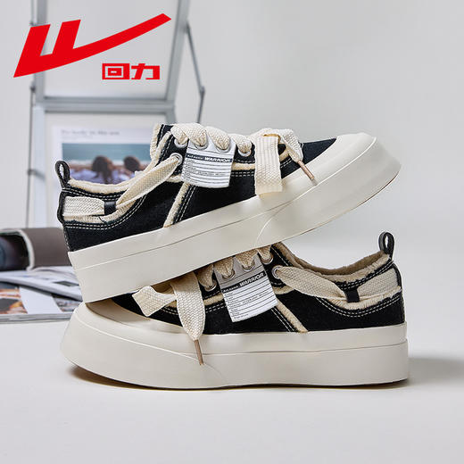 Warrior/回力帆布鞋2024新款ins潮流时尚韩版超火百搭板鞋小白鞋 商品图0
