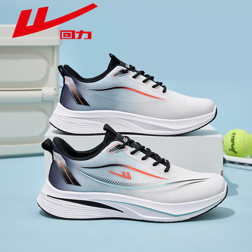回力男鞋2025春季新款运动鞋网面透气休闲轻便软底减震跑步鞋子男 商品图1