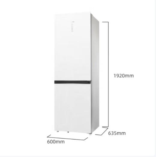 美菱 冰箱 BCD-401WPBTZ盐湖白 401升 两门 超薄嵌入 一级能效 风冷 变频 电脑控温 底部散热 盐湖白颜色 断电记忆 商品图1