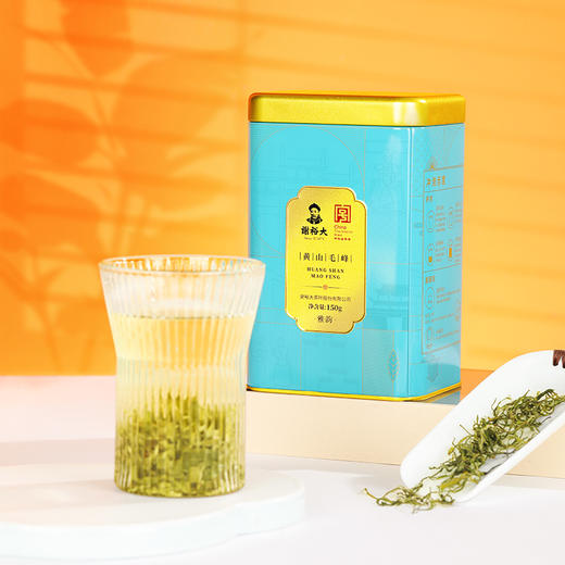 谢裕大 黄山毛峰雨前古法绿茶150g听装茶叶 雨前嫩芽 绿润鲜香 48小时发货 商品图4