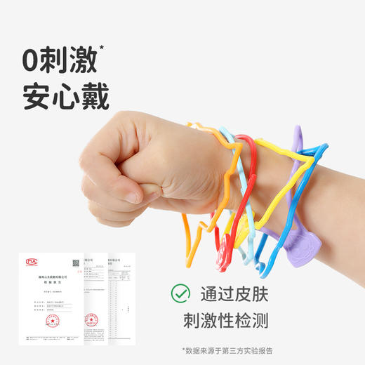 Greennose绿鼻子驱蚊皮筋手环加强款24枚 商品图3