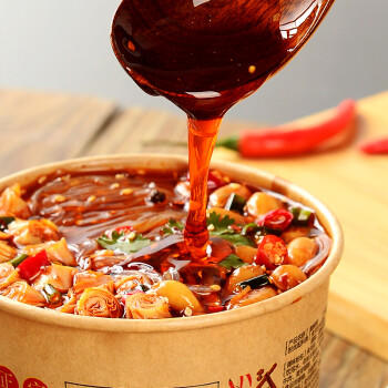 班干部 酸辣粉210克*12桶 正宗重庆嗨吃酸辣粉红薯粉圆粉速食冲泡整箱 /粮油调味 /方便食品 /酸辣粉 商品图1