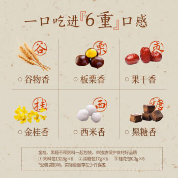 燕之坊金桂坚果八宝粥900g 五谷杂粮粥营养早餐粗粮过节送礼 /粮油调味 /杂粮 /复合粥米 商品图2