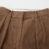 ROMI STUDIO复古气质焦糖色灯芯绒西装裤K2311 商品缩略图1
