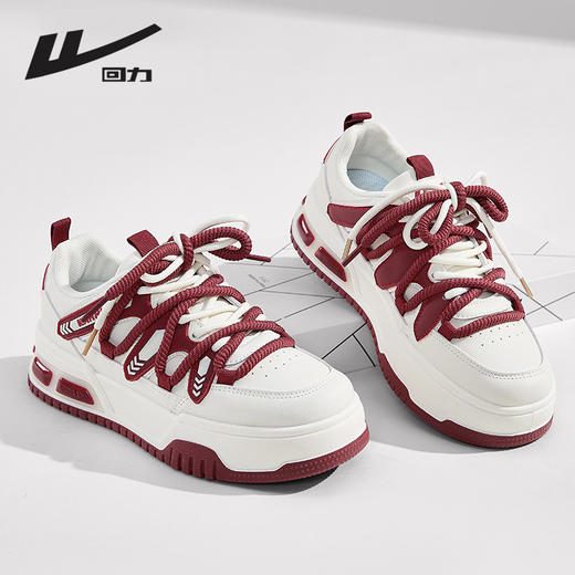 回力女鞋小白鞋秋冬季新款爆款多巴胺鞋子女款百搭休闲运动板鞋女 商品图1