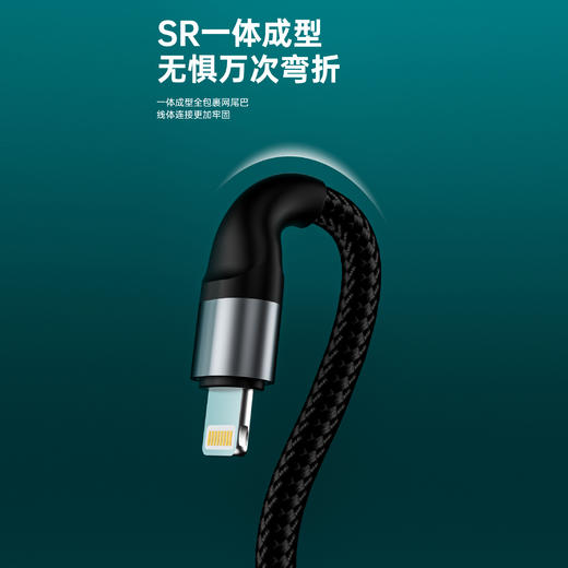120w金属一拖三数据线3部手机同时充苹果15/16可用 商品图2