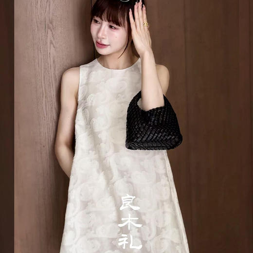 【现货】良木礼真丝背心裙 商品图0