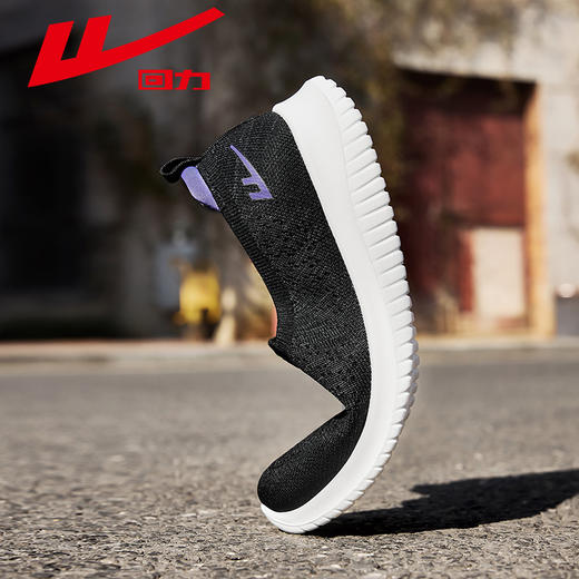 回力女鞋2025年春季新款网面透气防滑女鞋中老年便软底百搭跑步鞋 商品图0