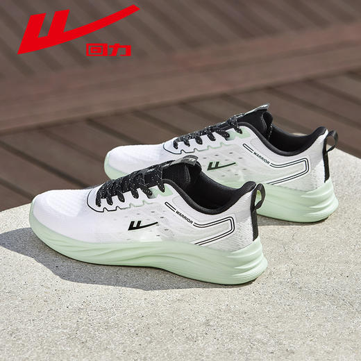 回力男鞋新款运动鞋2025春季软底缓震跑步鞋男款轻便休闲网面鞋子 商品图0
