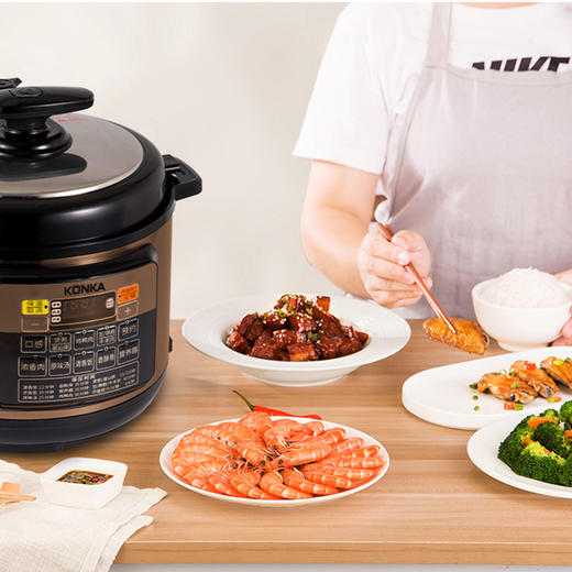 康佳KONKA 5L电压力锅KYLG-5001E(JS) 商品图1