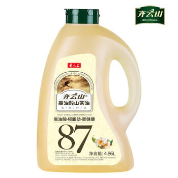 齐云山 高纯山茶油一级冷压榨食用油4.86L 适用孕产妇长辈送礼 /粮油调味 /食用油 /其他油 商品图2