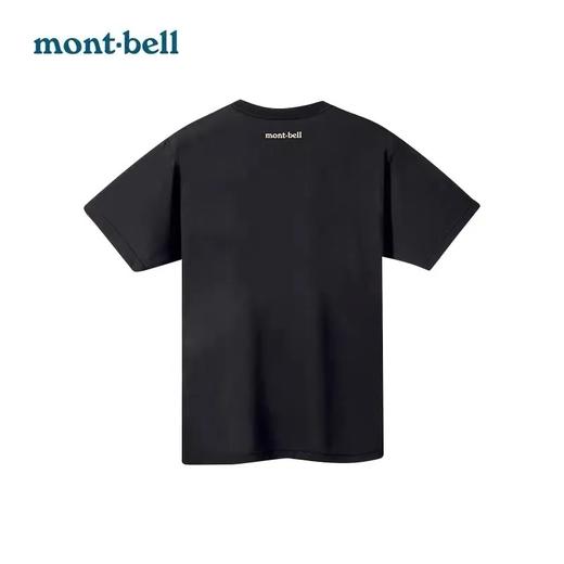 montbell夏季户外运动速干衣男女短袖t恤圆领情侣款小熊日系经典 线上449 美山这只小熊熊 商品图4