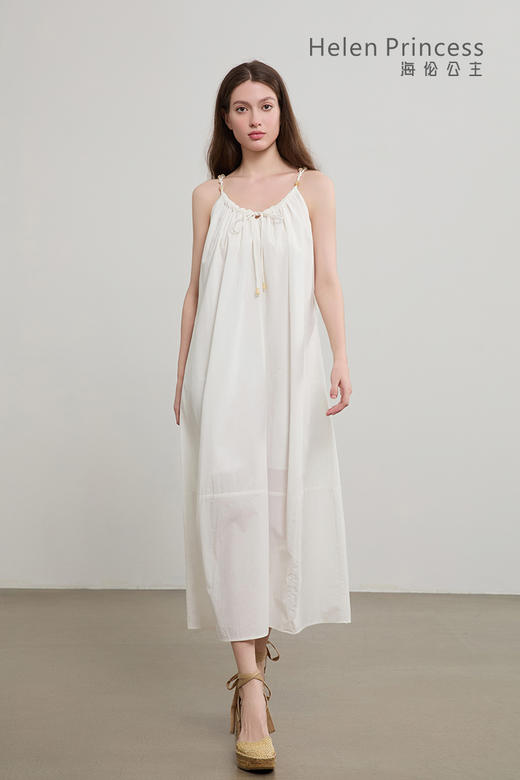 串珠吊带连衣裙 商品图7