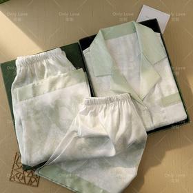 顺丰！母亲节礼盒装！原创AM，桑蚕丝2025夏季女士睡衣节日礼物！