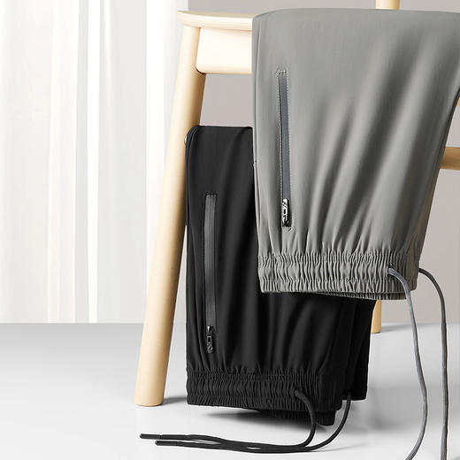 【速干】【DWN】大依优型大码休闲七分短裤冰丝中裤大号裤子弹力透气加肥加大夏季松紧腰宽松运动 商品图1