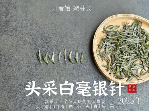 【2025春茶来了】2025头采银针《如琢》，上天精心打磨出的绝世佳品，毫香与花香尽显风流（一斤收藏装） 商品图4