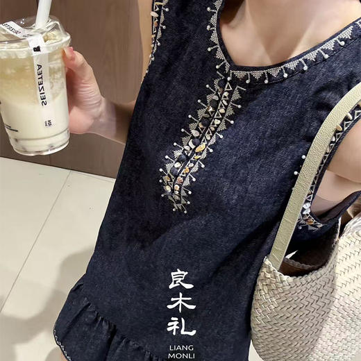 【现货】良木礼牛仔连衣裙 商品图2