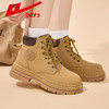 回力马丁靴情侣款2024秋冬加绒户外登山短靴复古英伦风工装大黄靴 商品缩略图2