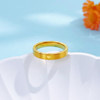 【限时克减150元】足金999.9 #520快乐 #怦然心动 【精品】空心固口时光爱恋爱心数字年轮圈戒（面宽约3.1-3.5mm）(ANWJZ00121)预售产品下单后不退款不退货不换货不补差价 商品缩略图2