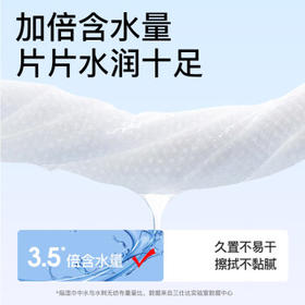 三仕达EDI纯水湿巾80片*5包整箱 洁肤柔湿巾温和清洁婴儿湿巾 颜色随机 /家庭清洁/纸品 /清洁纸品 /湿巾