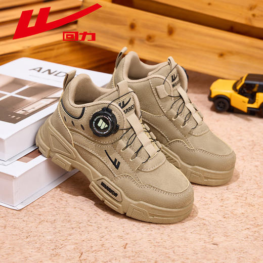 回力儿童马丁靴2025春季新款中大童英伦工装短靴男童户外靴子童鞋 商品图0