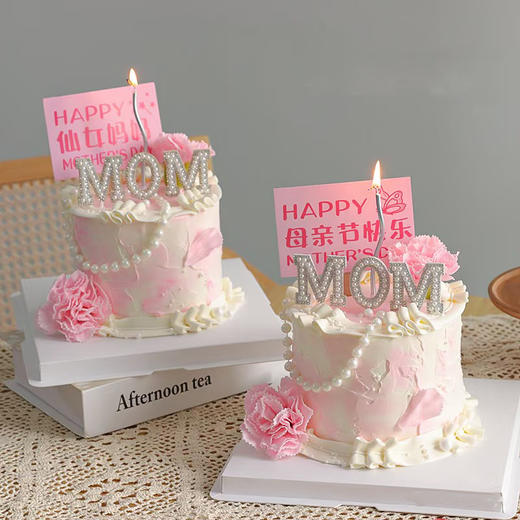 母亲节祝福蛋糕或鲜花 商品图1