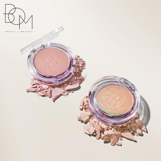 碧波曼 氛围系列腮红 01温婉粉色 4.5g 商品图3