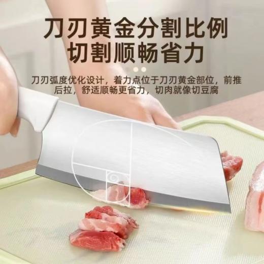 👍【治愈系厨房美学 ✅姐妹们！挖到宝了！！📣这套让厨房颜值飙升的带刀座高颜值刀具五件套彻底治愈🌈了我的烹饪焦虑 😘每天最期待的就是打开刀座的瞬间，连切菜都变成了一种享受～🥰 商品图4