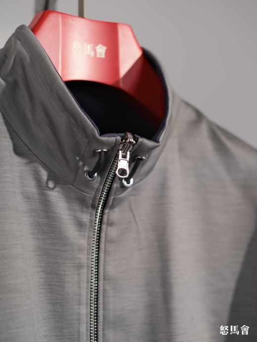 Olmetex 藏蓝&灰色双面飞行员夹克 商品图6