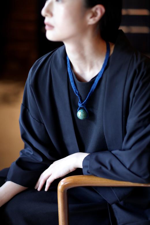 漆珠编绳项链 商品图1