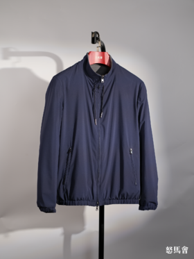 Olmetex 藏蓝&灰色双面飞行员夹克