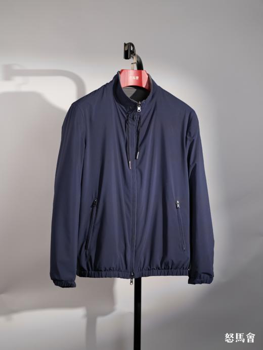 Olmetex 藏蓝&灰色双面飞行员夹克 商品图0